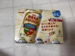 明治 ほほえみらくらくミルク 200ml×6缶パック
