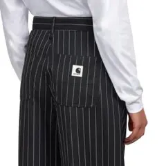 【美品】Carhartt WIP HENDRY PANT ストライプ サイズ25のサムネイル