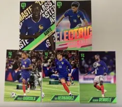 panini top class フランス代表5枚セット
