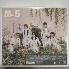 King&Prince ベストアルバム Mr.5 初回限定盤A