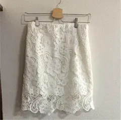 Spick&Span レースタイトスカート