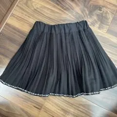 黒のプリーツスカート 120サイズ