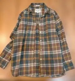 【美品】ニコアンド niko and... レギュラーチェックシャツ サイズ3