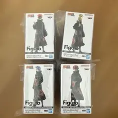 NARUTO 疾風伝 Figuno 4種 コンプリートセット　ナルトのサムネイル