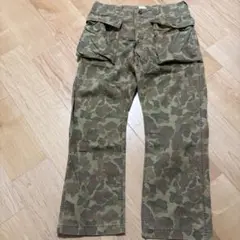 ARAN 迷彩柄 カーゴパンツ 日本製
