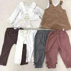 7点セット ベビー服　90 まとめ売り　女の子　長袖