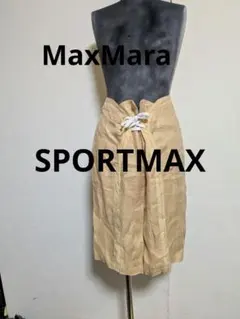 SPORTMAX MaxMara リネンスカート42のサムネイル