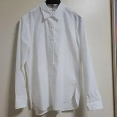 UNIQLO ホワイト 長袖シャツ