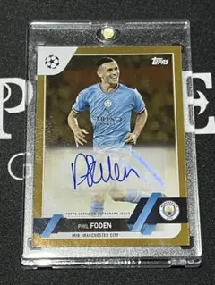 topps フォーデン　サインカード　50シリ