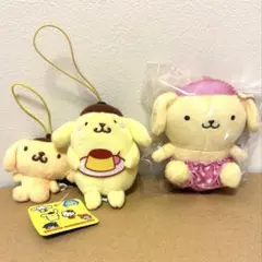 ポムポムプリン　ぬいぐるみ　マスコット　まとめ売り　サンリオ　キーホルダー