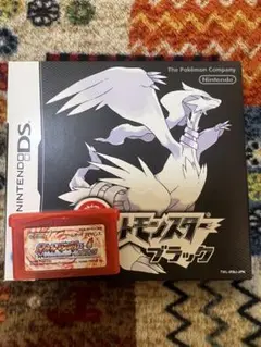 ポケットモンスター／ブラック／ファイアレッド セット
