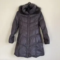 ダウンコート　フード付き　M