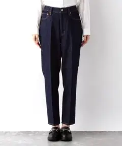 GLOBAL WORK GOODデニムテーパードパンツ