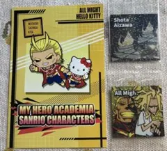 ヒロアカ　ポストカード、ステッカー