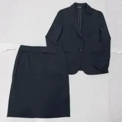 大きいサイズ 15号 スーツ ブラック ジャケット スカートのみタグ付 3L 黒のサムネイル
