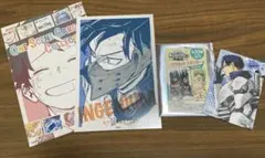 ヒロアカ　原画展　飯田　インゲニウム　マグネットステッカー　ワンシーンカード