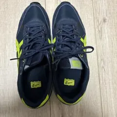 【美品✨】Onitsuka Tiger TH522スニーカー ネイビー×イエローのサムネイル