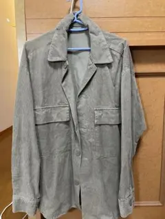 コーデュロイ オーバーサイズシャツジャケット