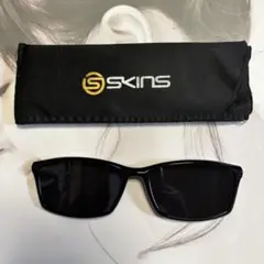 SKINS マグネットサングラス部分のみ SK-139用ブラック 専用ケース付のサムネイル