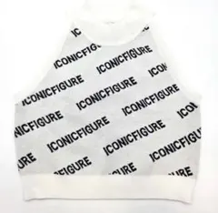 GYDA ノースリーブ ニット ホワイト F