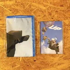 ピクサー　一番くじ　カールじいさん　ポストカード　　ファブリックポスター