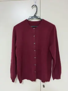 カシミアカーディガン