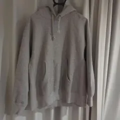 GU ヘビーウェイトスウェットパーカー　グレー　Lサイズ