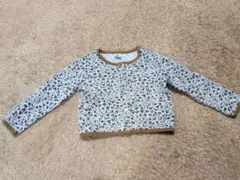 Petit Bateau 花柄カーディガン 95cm