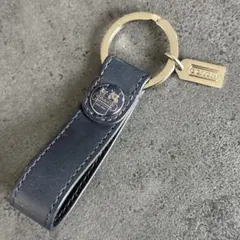 COACH Horse carriage Leather keychain