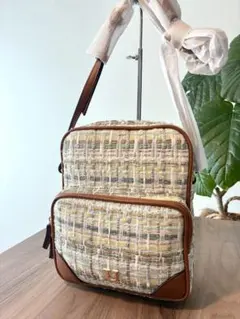 新品タグ付き✴︎Histoire ツイード ショルダーバッグ 2WAY - メルカリ