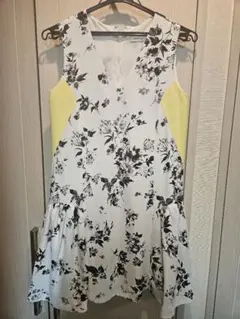 【FRAY I.D（フレイ アイディー）】フラワープリントワンピース