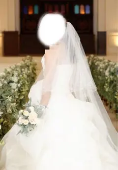 Vieux Paris パール散りばめロング2段ベール