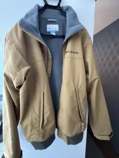 Columbia PM3754フリース裏地ジャケット XL ベージュ