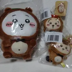 ちいかわ　たぬきだもんくじ　ちいかわ　うさぎ　くりまんじゅう　３点セット