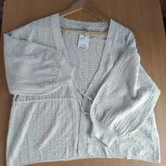 未使用タグ付き earth music&ecology カーディガン