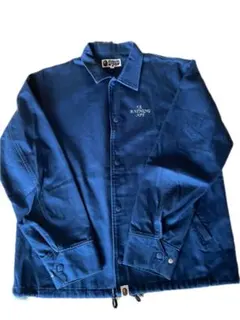 A BATHING APE コーチジャケット 青 中古・古着通販】A BATHING APE (ア ベイシング エイプ) コーチ