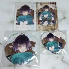 ディアラバ　無神アズサ　夏薔薇の玉座　ビッグ缶バッジ　ハート缶バッジ　ポラカ