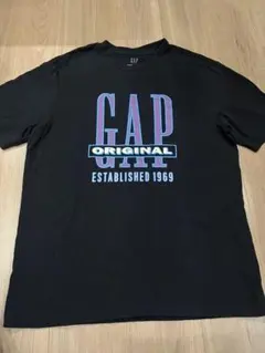 ほぼ未使用！GAP ORIGINAL Tシャツ ブラック Mのサムネイル
