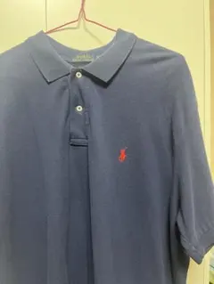 POLO RALPH LAUREN ネイビー ポロシャツ XL