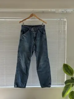 UNIQLO JEANS ブルー ストレートジーンズ