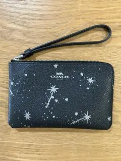 美品 COACH ポーチ コインケース ミニウォレット 黒