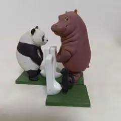 カプセルトイ 動物 トイレ フィギュア 3種セット