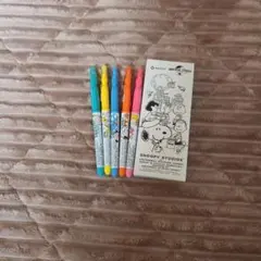 スヌーピー フリクションカラー 5本セット