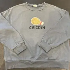 BREEZE チキン刺繍 トレーナー 130