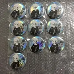 東京リベンジャーズ　台湾　台北　高雄　水玉缶バッジ　松野千冬①