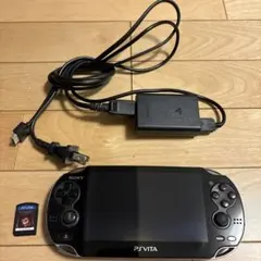 PS Vita 本体 充電ケーブル ゲームカード付き