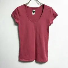 ✨良品✨ ZARA ザラ L Tシャツ シンプル カジュアル 美シルエット 赤