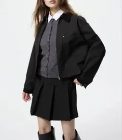 UNIQLO ジップアップショートジャケット