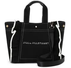 JILL by JILLSTUART フリルトートバッグ 大 ブラック