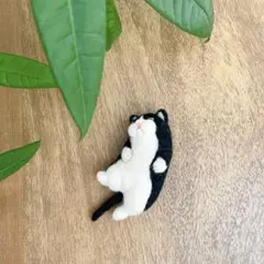 猫ちゃん　ハンドメイドぬいぐるみ　Cat eyecontact handmade
